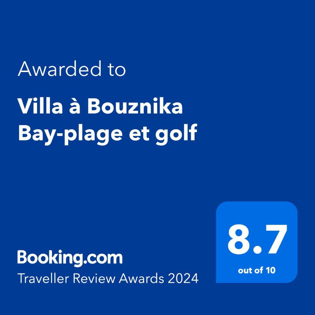 Villa A Bouznika Bay-Plage Et Golf Kültér fotó