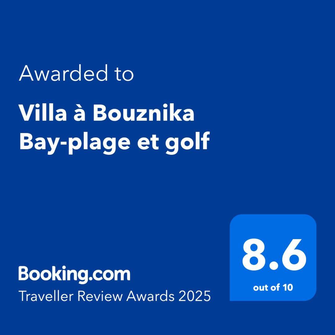 Villa A Bouznika Bay-Plage Et Golf Kültér fotó